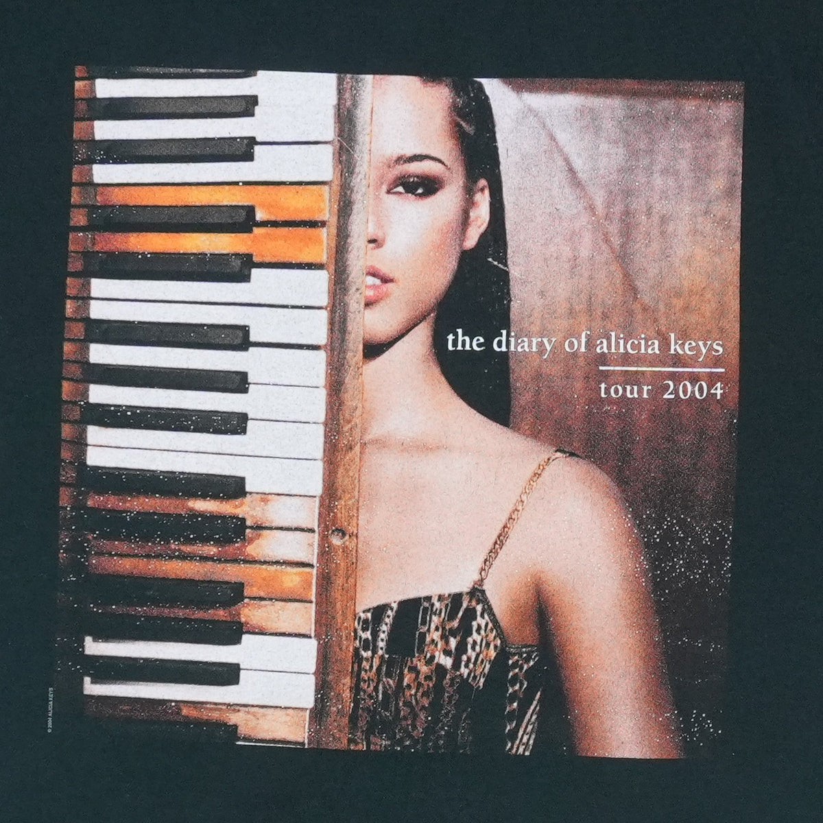 2004 Alicia Keys The Diary Of Alicia Keys Tour Shirt