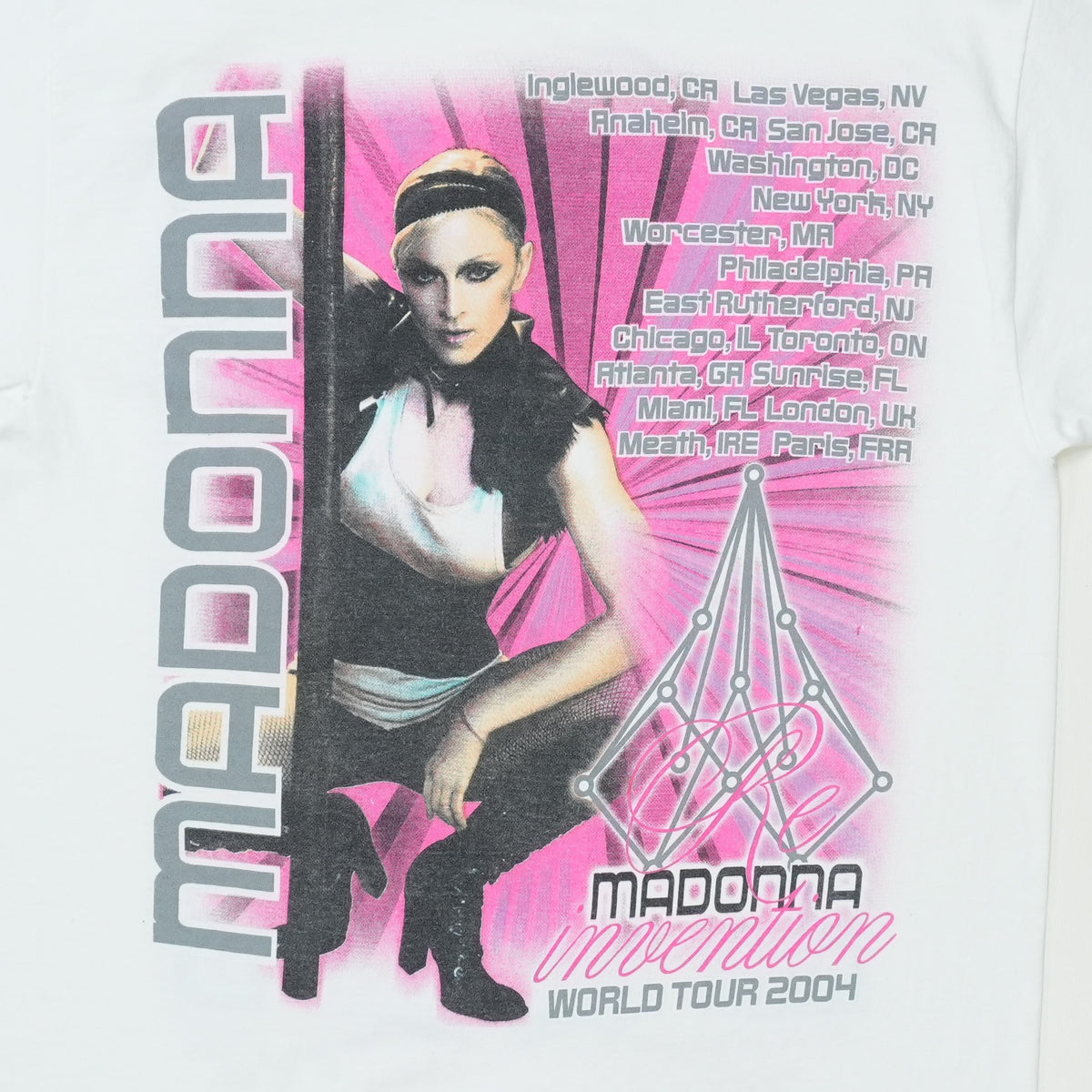 2004 Madonna Re-Invention World Tour Shirt