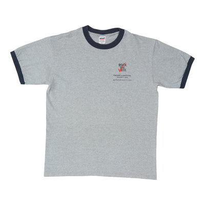 2004 Rock The Vote Washington University Ringer Shirt