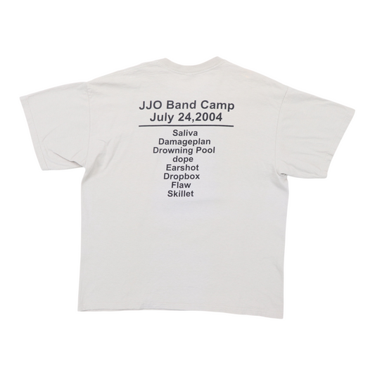2004 Band Camp Music Festival Shirt Back