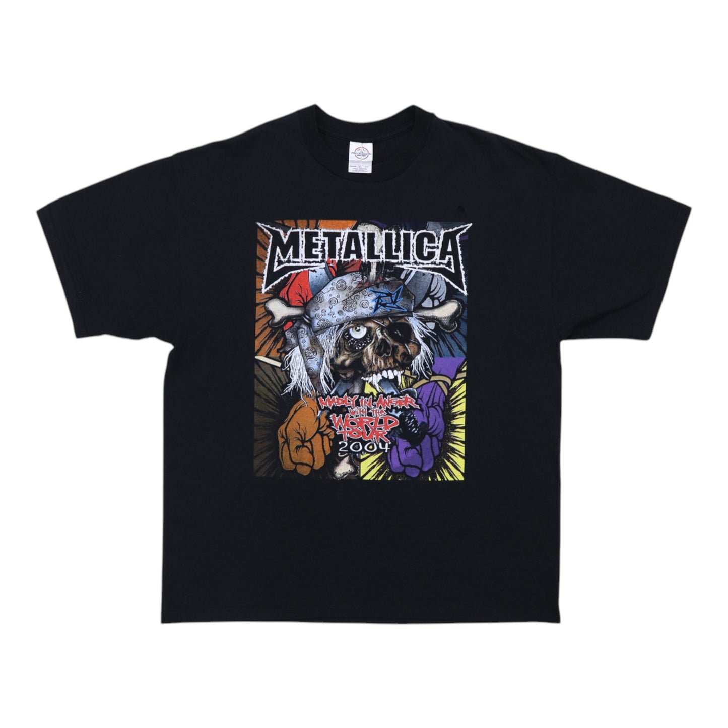 2004 Metallica Madly In Anger With The World Tour Shirt