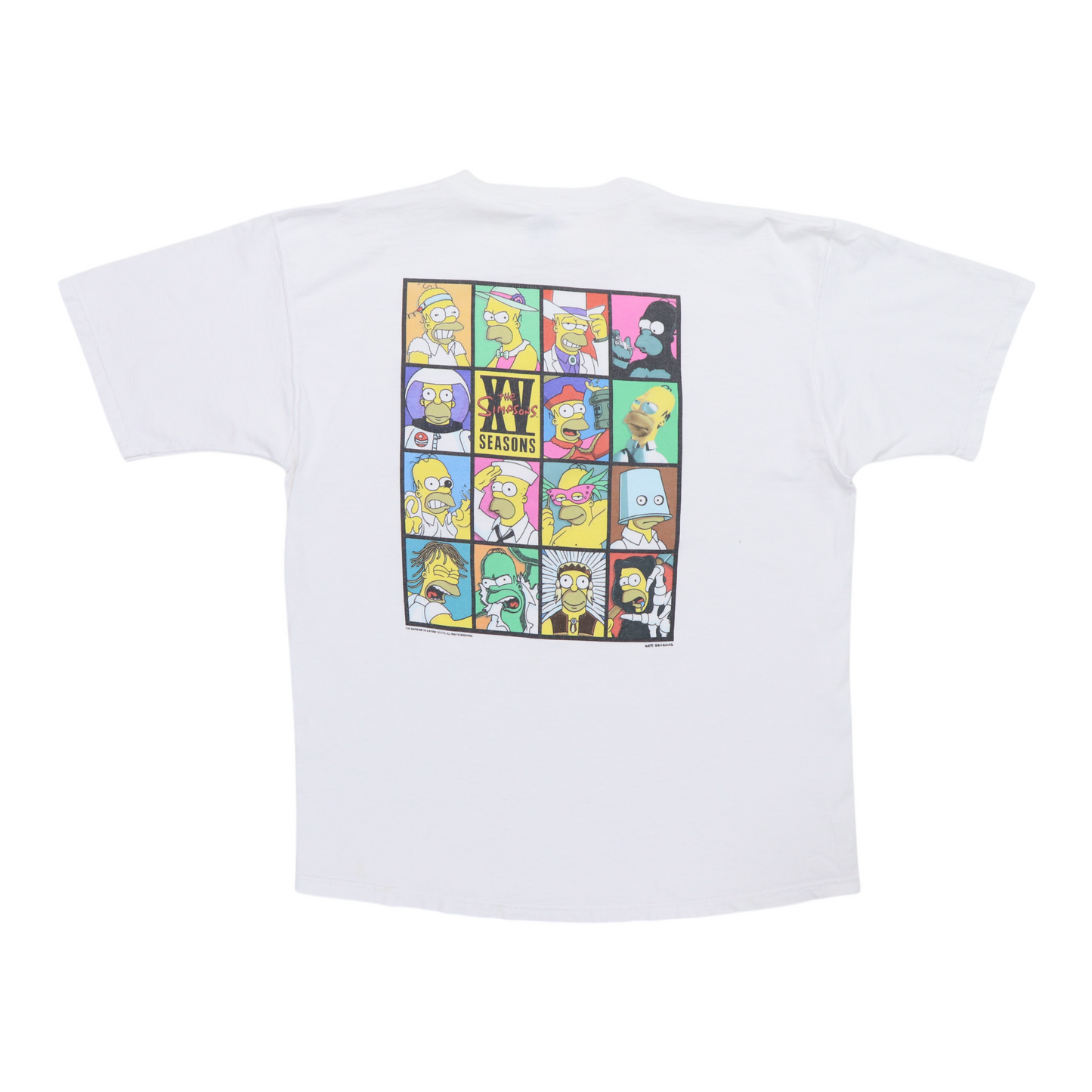 2004 The Simpsons XV Seasons Promo Shirt