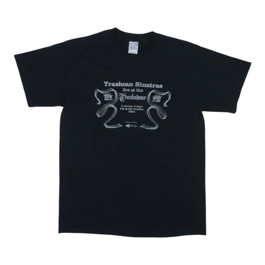 2004 Trashcan Sinatras Troubadour Concer Shirt