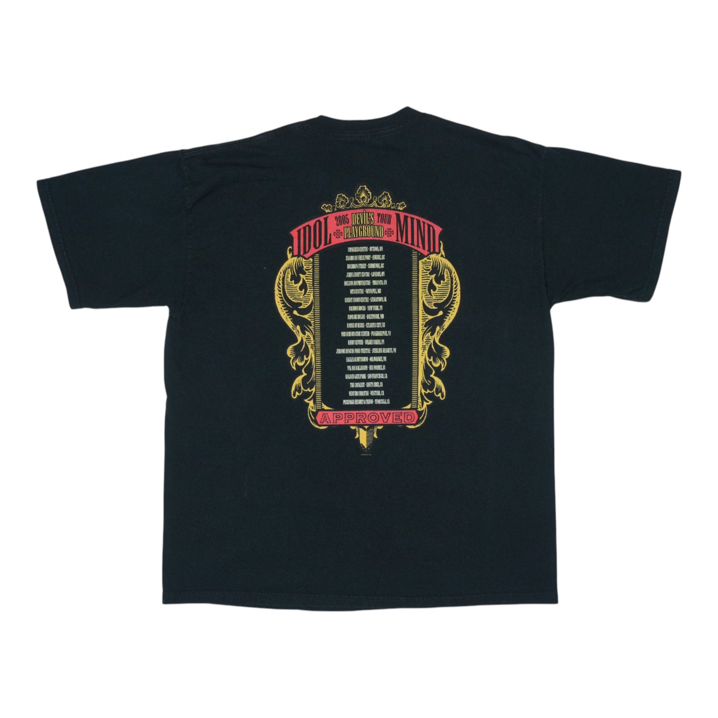 2005 Billy Joel Devil's Playground Tour Shirt