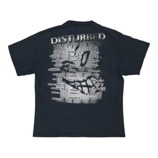 2005 Disturbed Tour Shirt Back