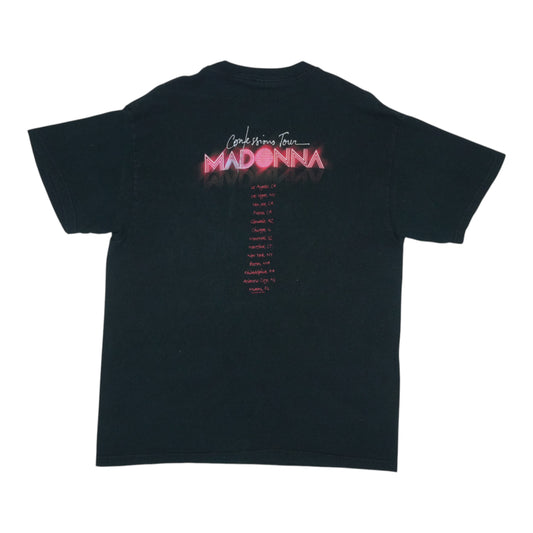 2006 Madonna Confessions Tour Shirt Back