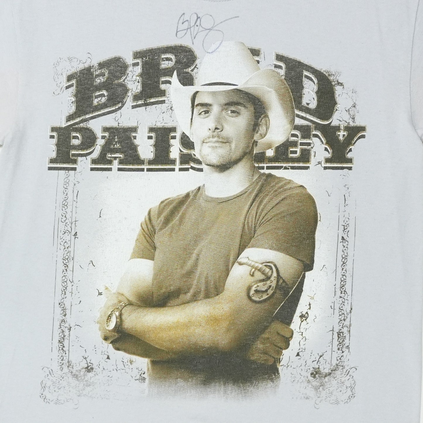 2006 Brad Paisley Time Well Wasted Tour Shirt