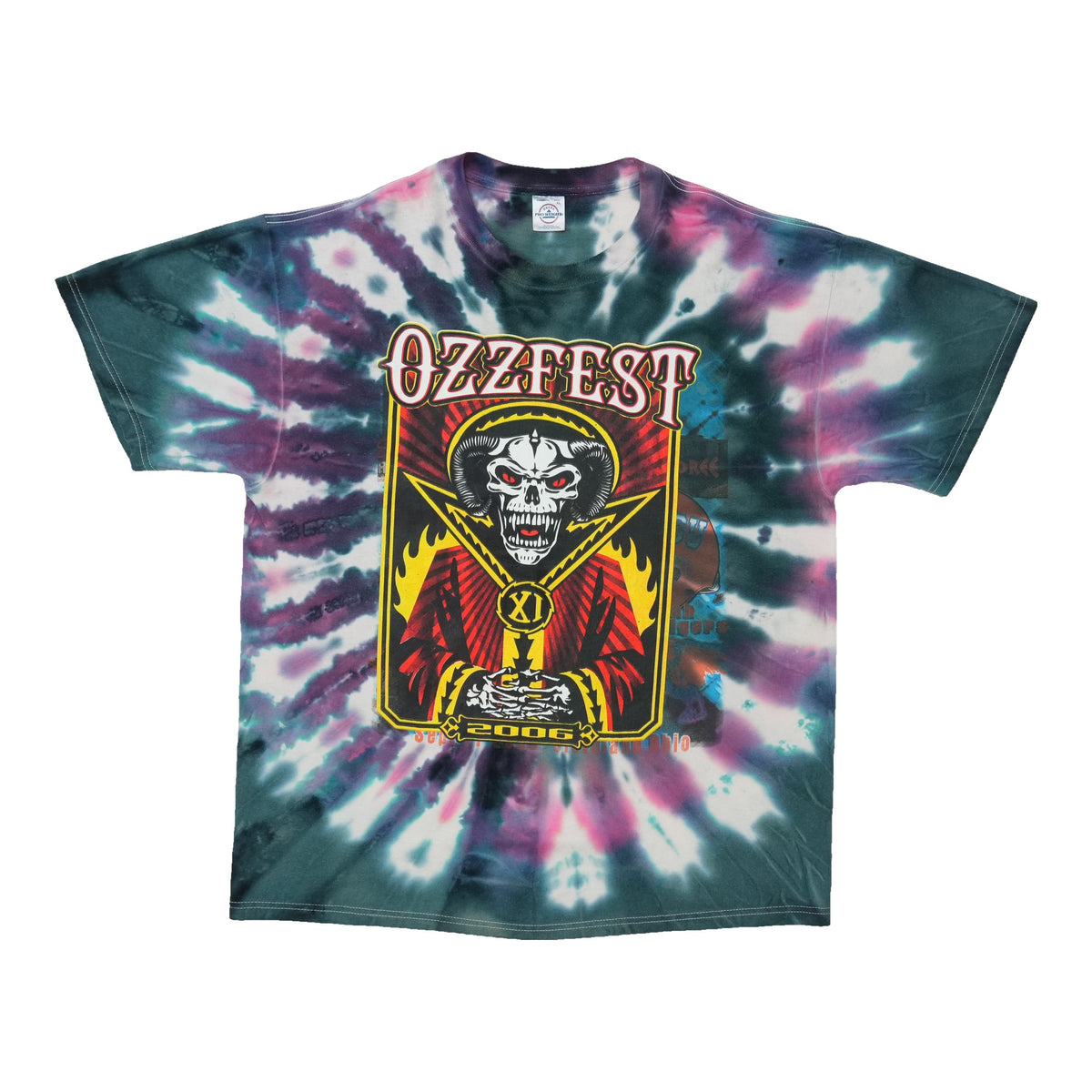 2006 Ozzfest Tie Dye Shirt