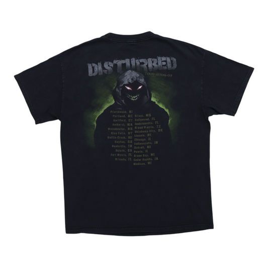 2006 Disturbed Tour Shirt Back