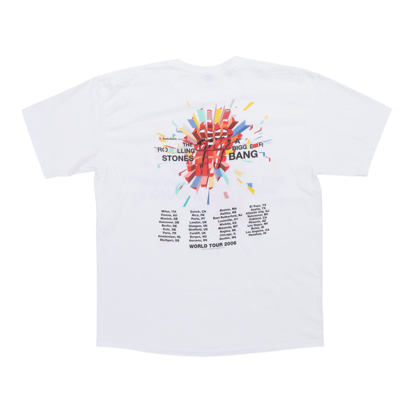 2006 Rolling Stones Bigger Bang Tour Shirt