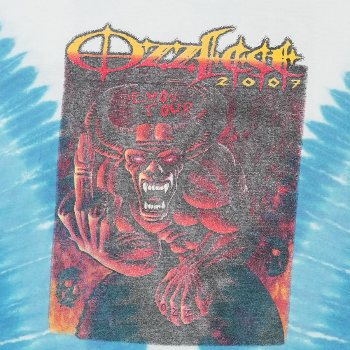 2007 Ozzfest Tie Dye Shirt