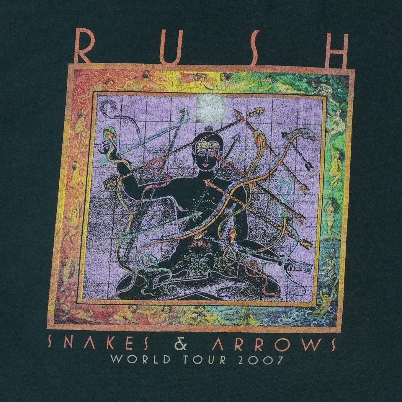 2007 Rush Snakes And Arrows Tour Shirt