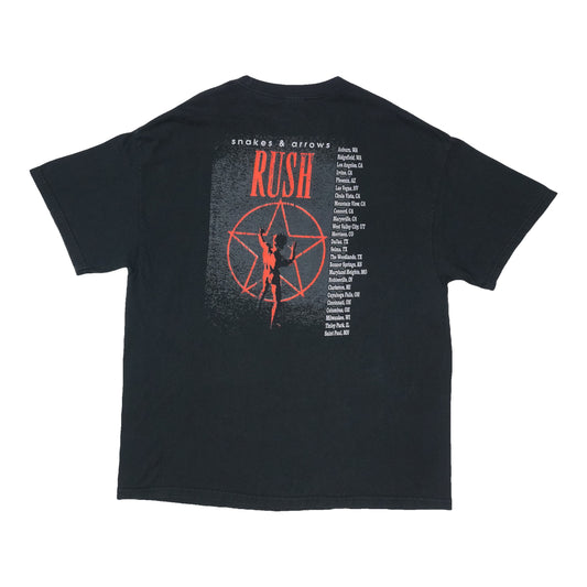 2007 Rush Snakes And Arrows Tour Shirt