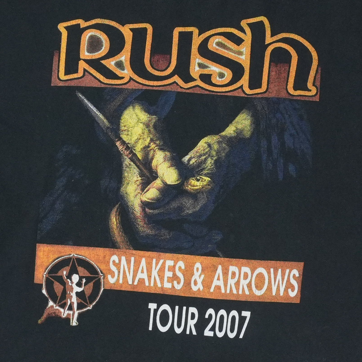 2007 Rush Snakes And Arrows Tour Shirt