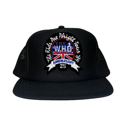 1989 The Who Kids Are Alright Tour Trucker Hat