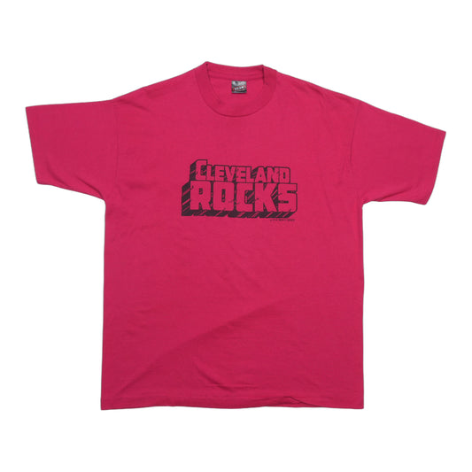 1980s Cleveland Rocks Shirt Front