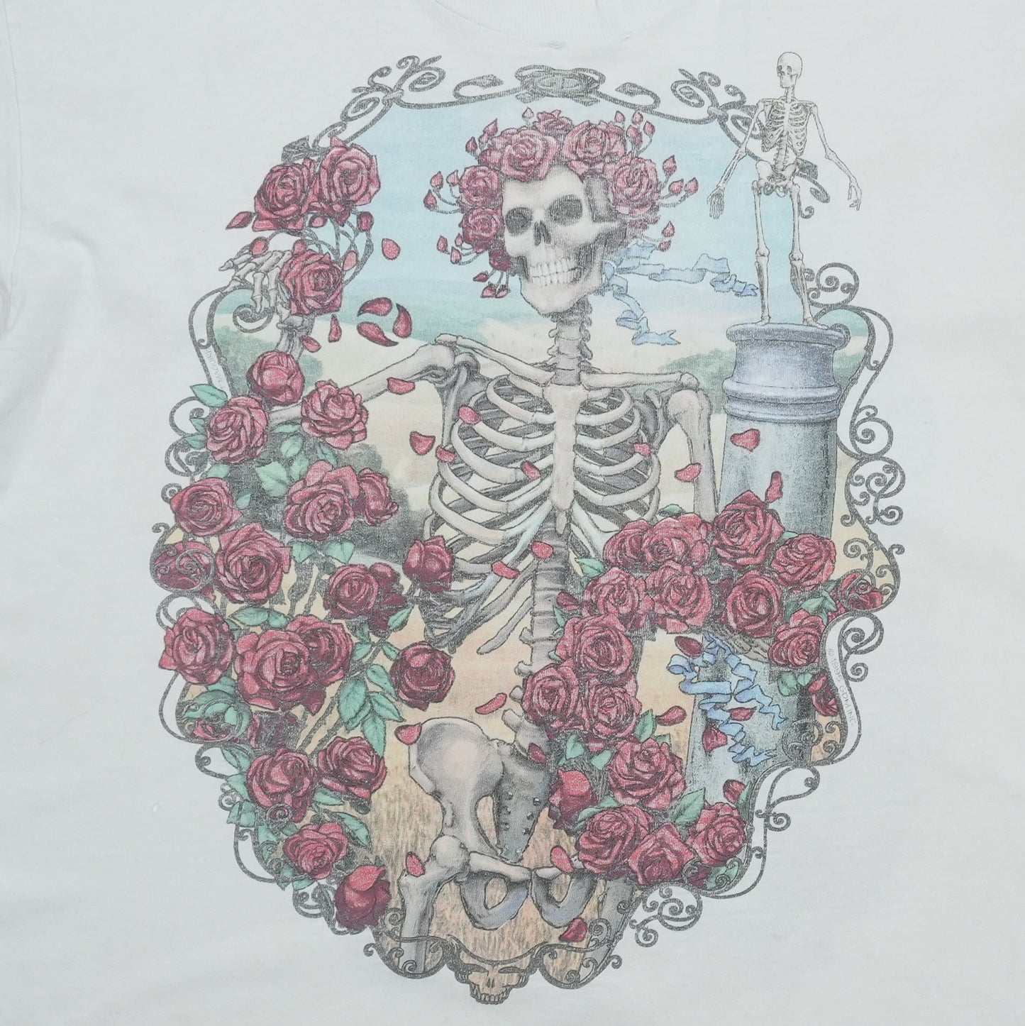 1995 Grateful Dead 30th Anniversary Shirt Front Graphic