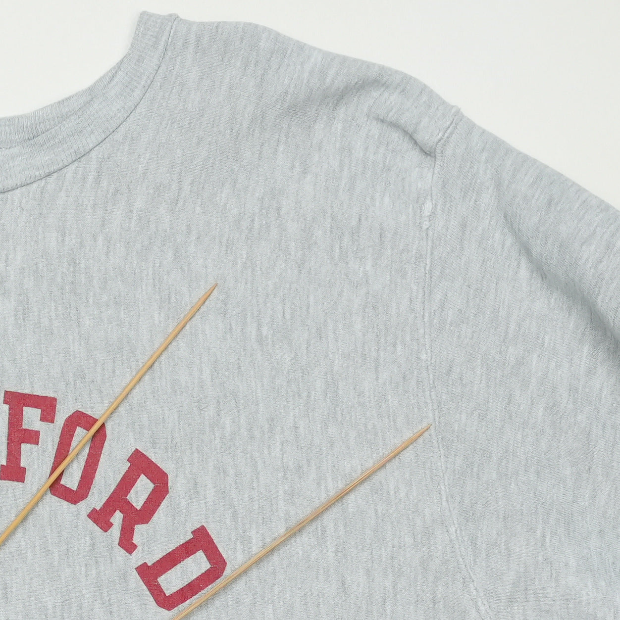 1980s Stanford University Sweatshirt Front Detail 2
