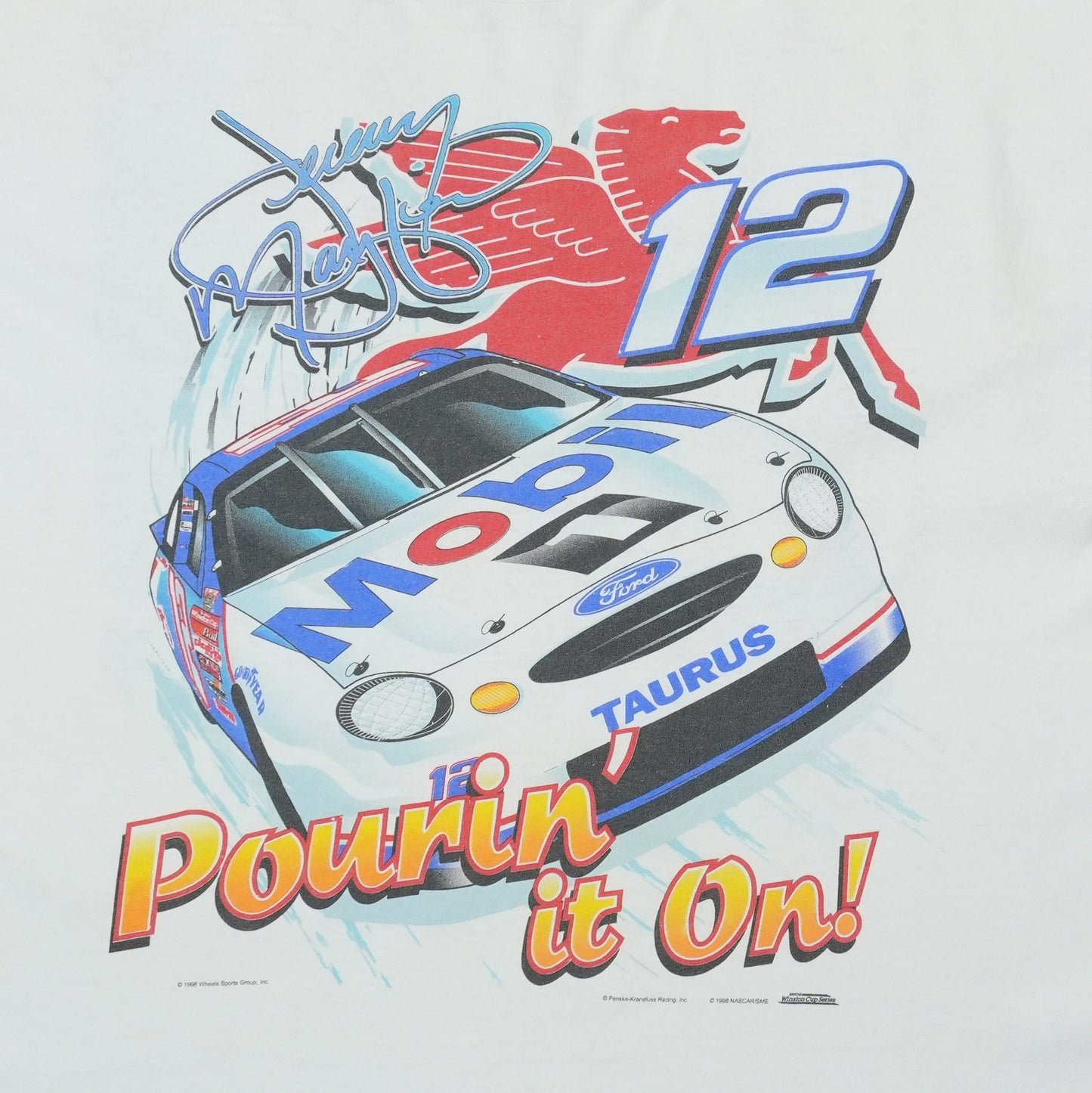 1998 Jeremy Mayfield NASCAR Shirt Detail 2