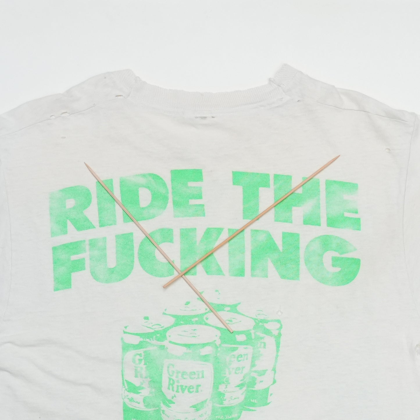 1980s Green River Death On 5 Legs Shirt Detail 9