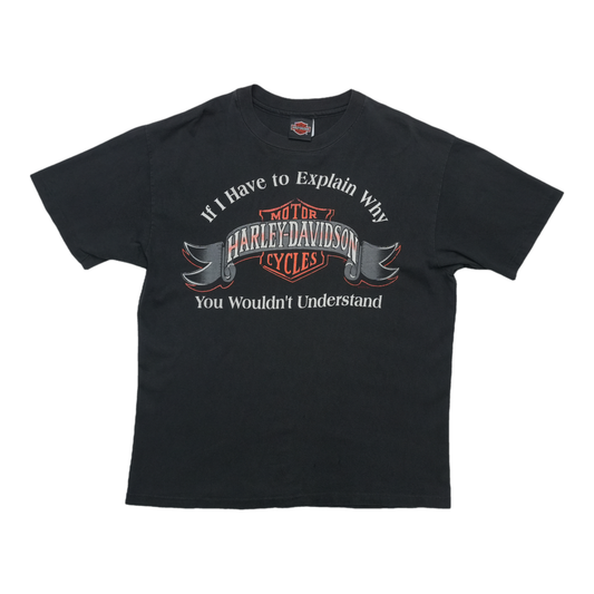 1993 Harley Davidson If I Have to Explain ShirtFront