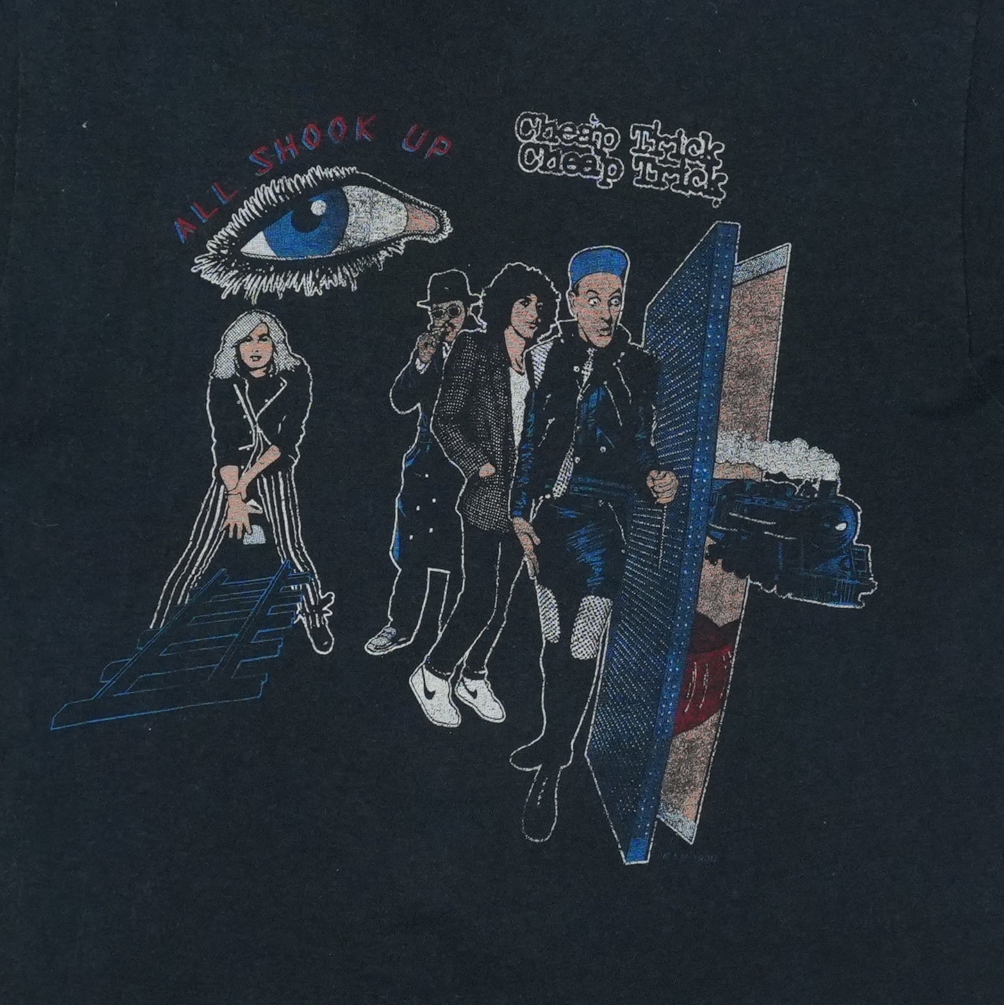 1980 Cheap Trick All Shook Up Shirt Detail 2