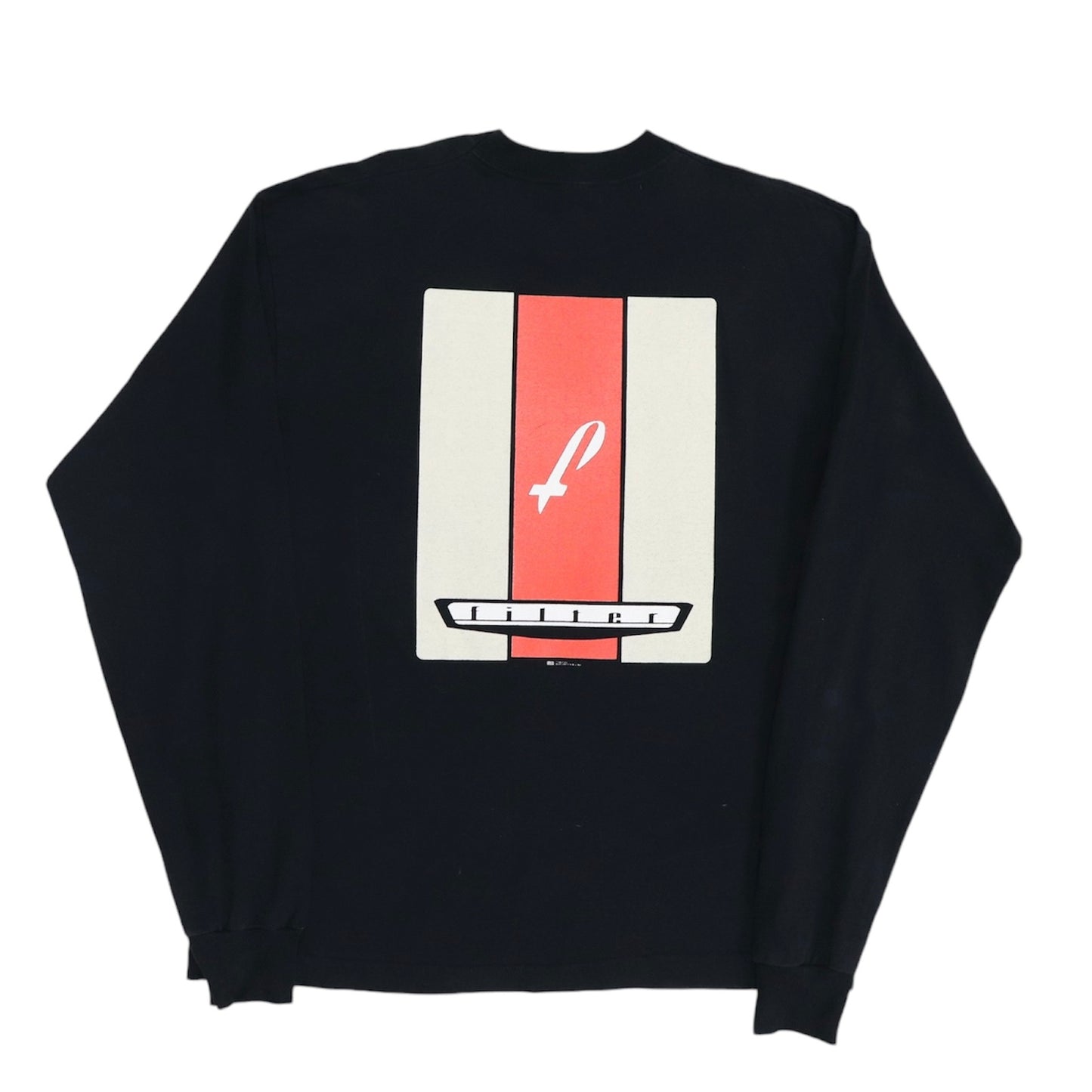 1990s Filter Long Sleeve Shirt Back