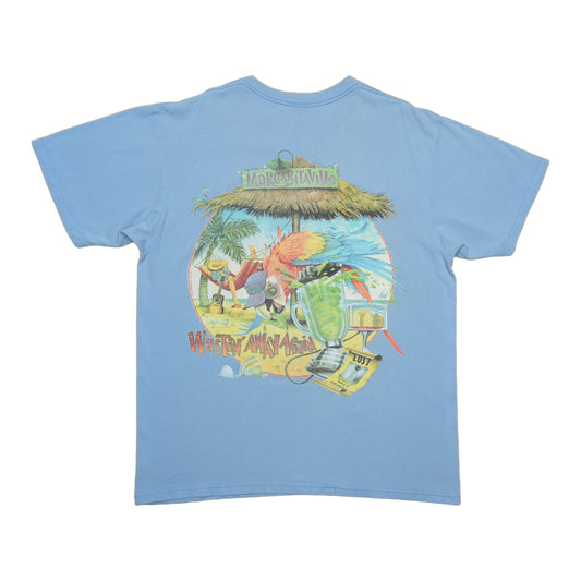 1996 Jimmy Buffett Margaritaville Caribbean Soul Shirt Back