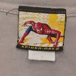 2002 Spider-Man Movie Tie Dye Shirt Tag