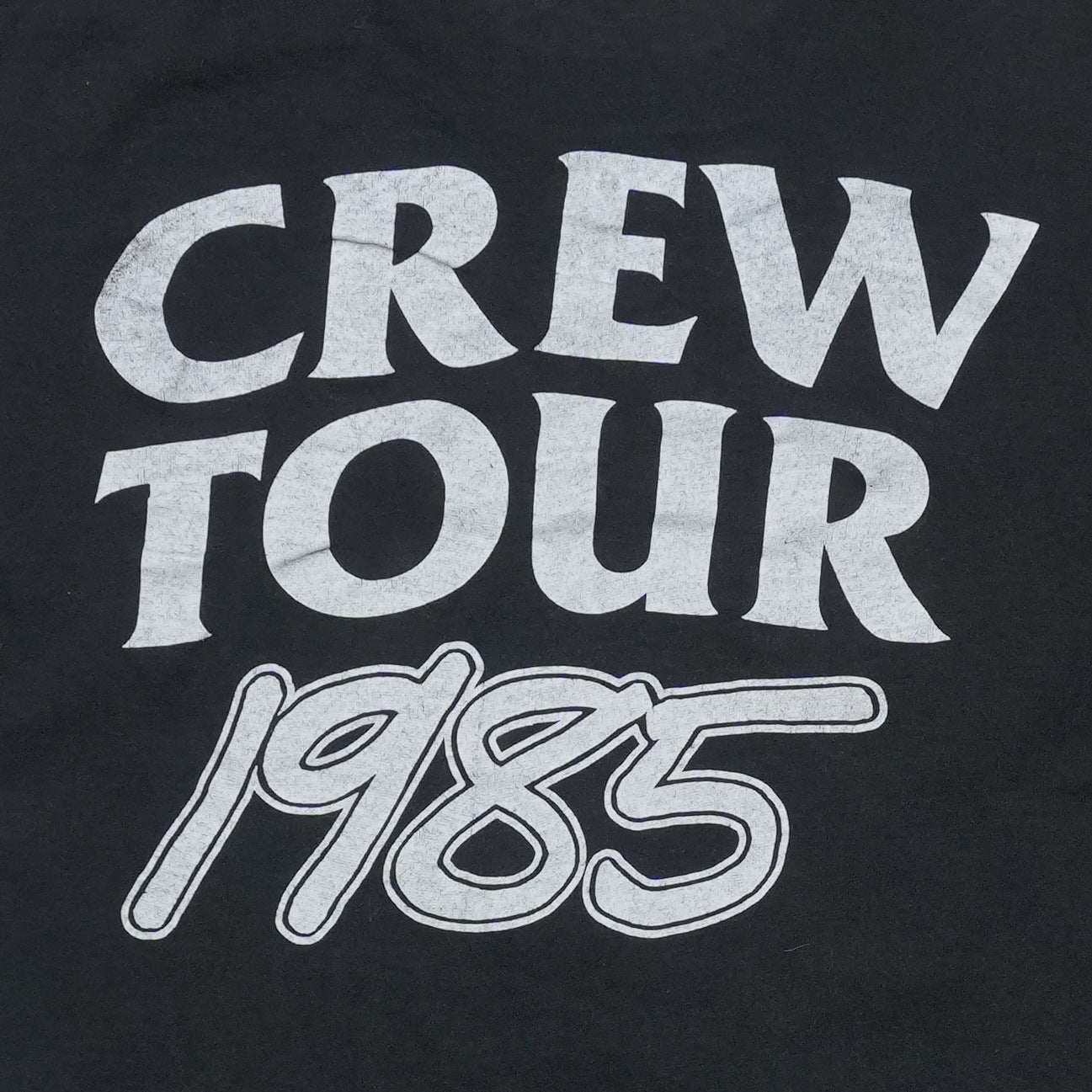 1985 Deep Purple Perfect Strangers Crew Tour Shirt Front Detail 1