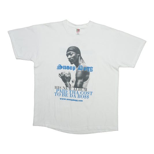 2002 Snoop Dogg Paid Tha Cost To Be Da Boss Shirt Front