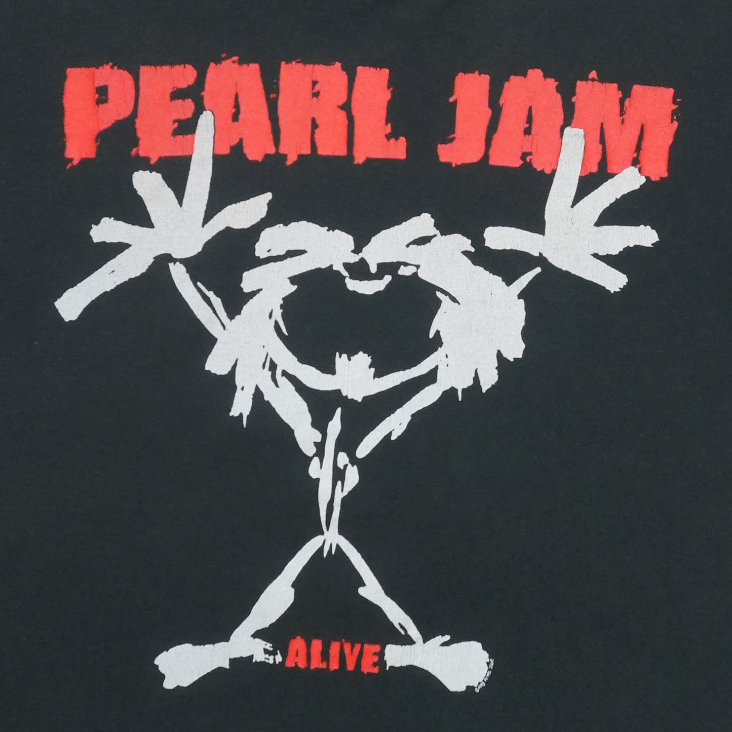 1993 Pearl Jam Alive Shirt Front Detail 1