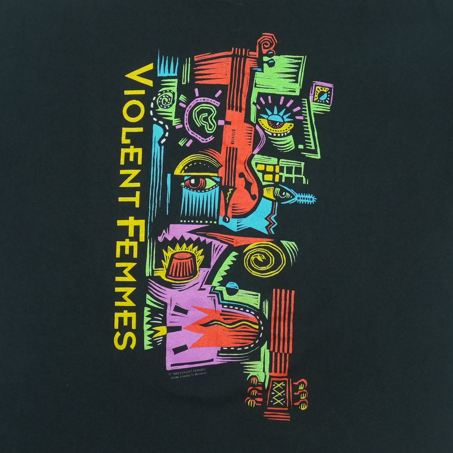 1992 Violent Femmes Tour Shirt Detail 2