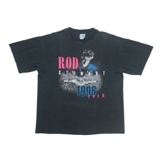 1996 Rod Stewart In The Round Tour Shirt Front