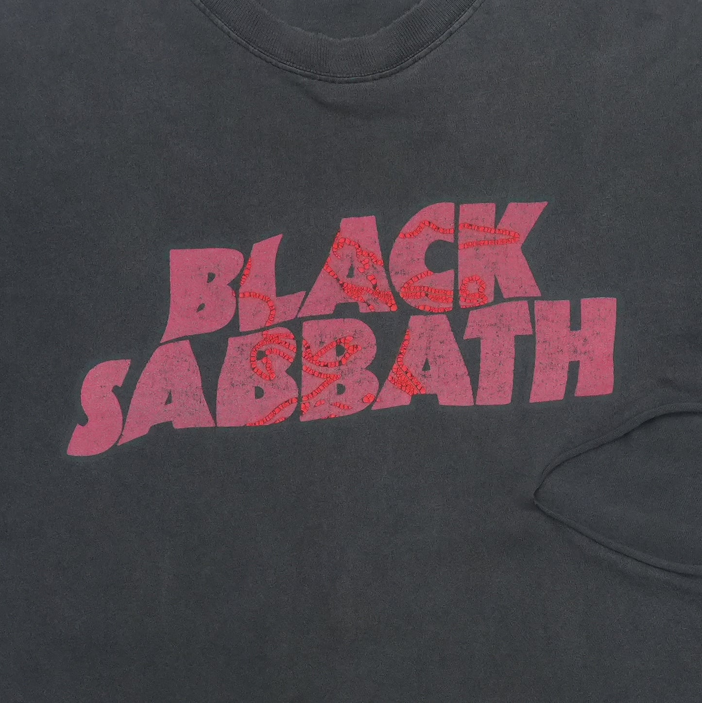 1990s Black Sabbath Long Sleeve Shirt Detail 2