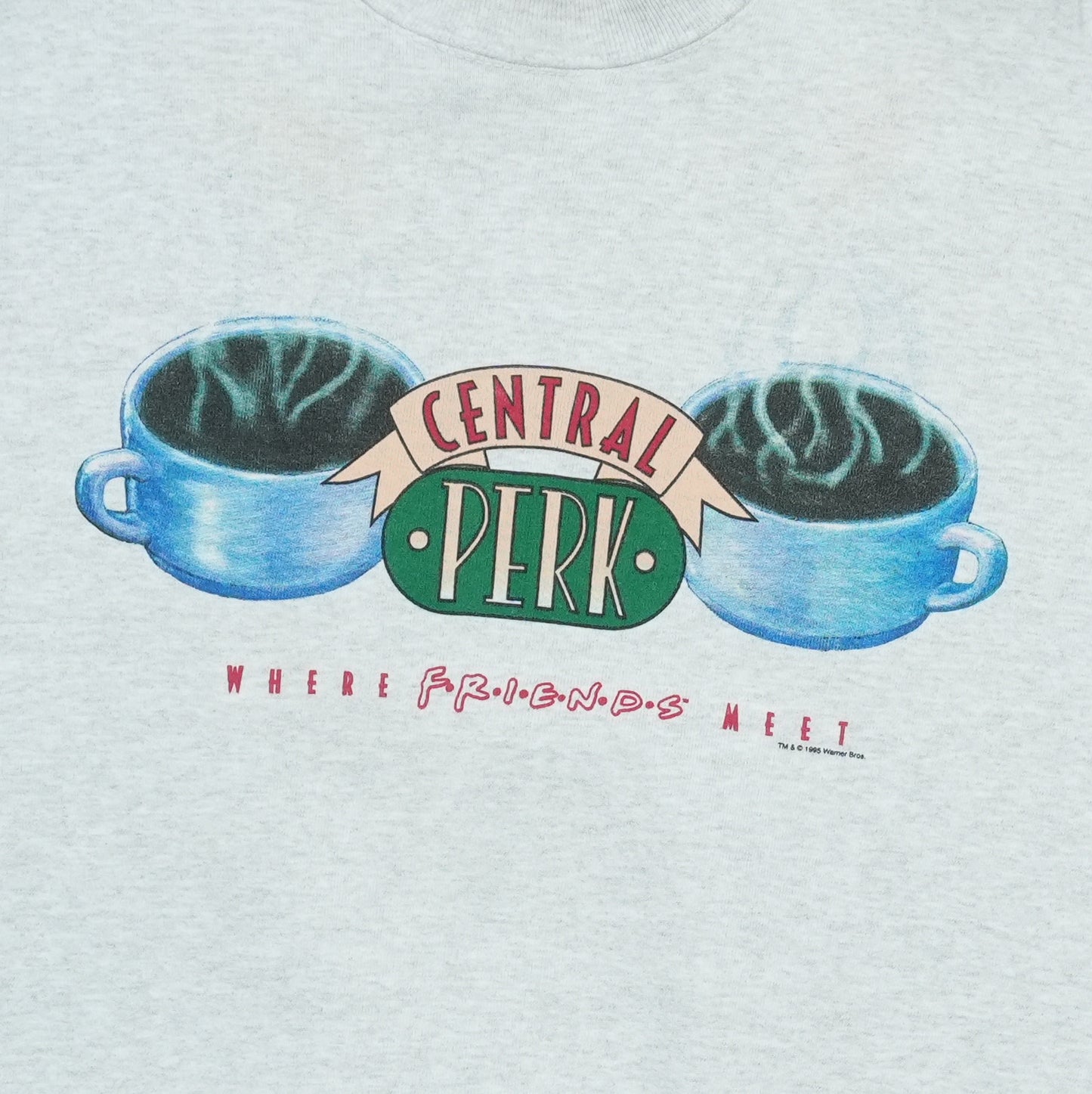 1995 Friends Central Perk Sweatshirt Front Graphic
