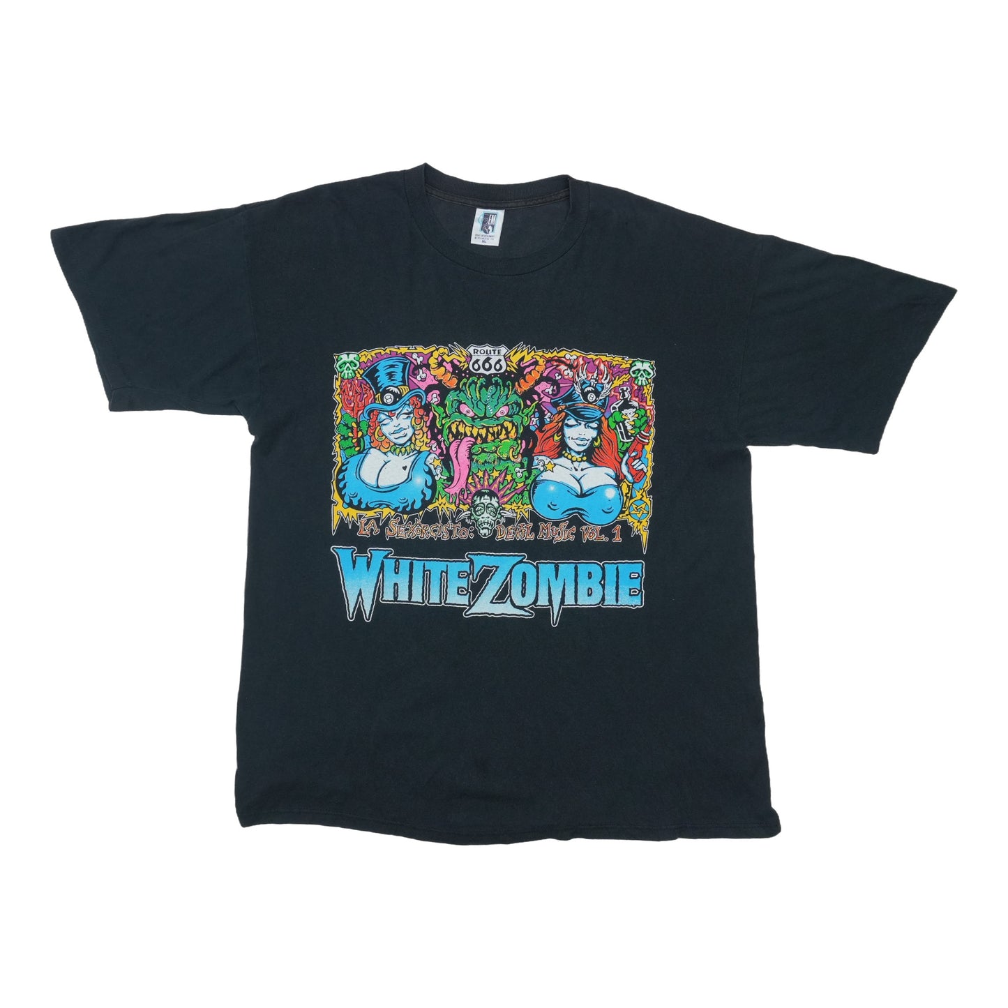 1994 White Zombie La Sexorcisto World Tour Shirt Front