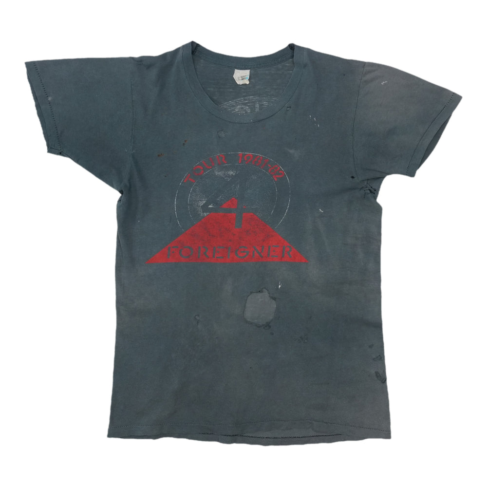 1981 Foreigner 4 Tour Shirt Front