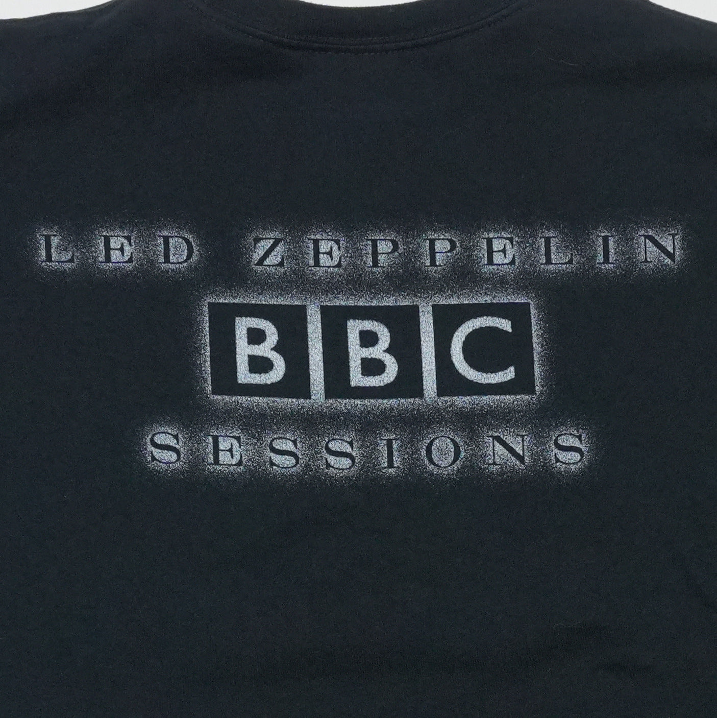 2004 Led Zeppelin BBC Sessions Shirt Back Graphic