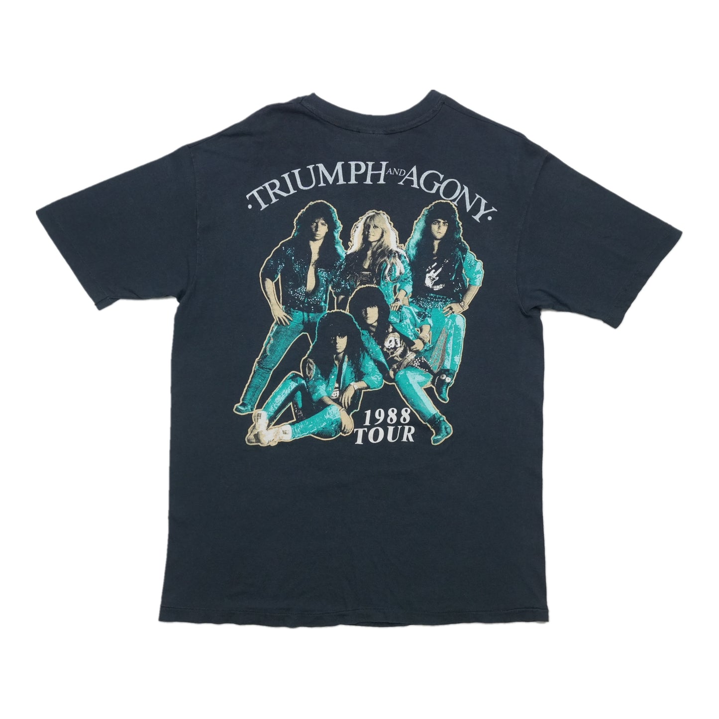 1988 Warlock Tour Shirt Back