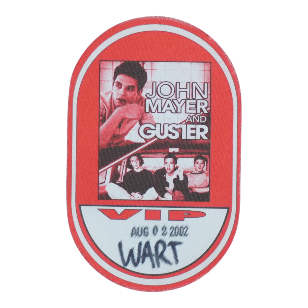 2002 John Mayer Backstage Pass - front