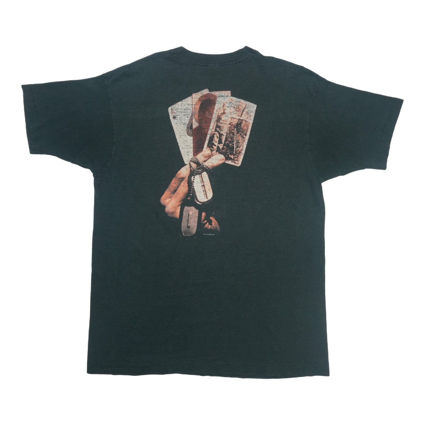 1993 Alice In Chains Rooster Shirt Back