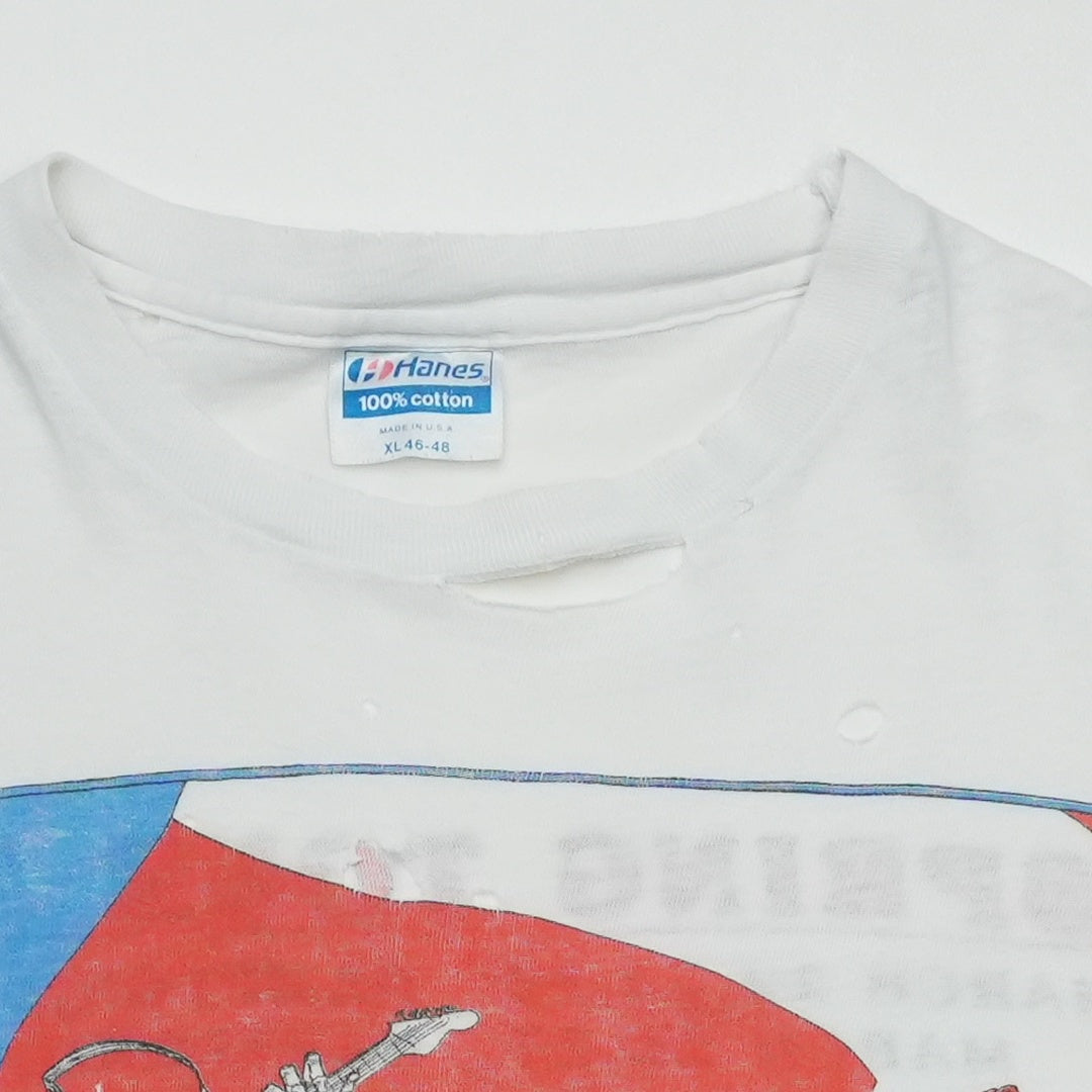 1987 Grateful Dead Eagle Perez Concert Shirt Tag