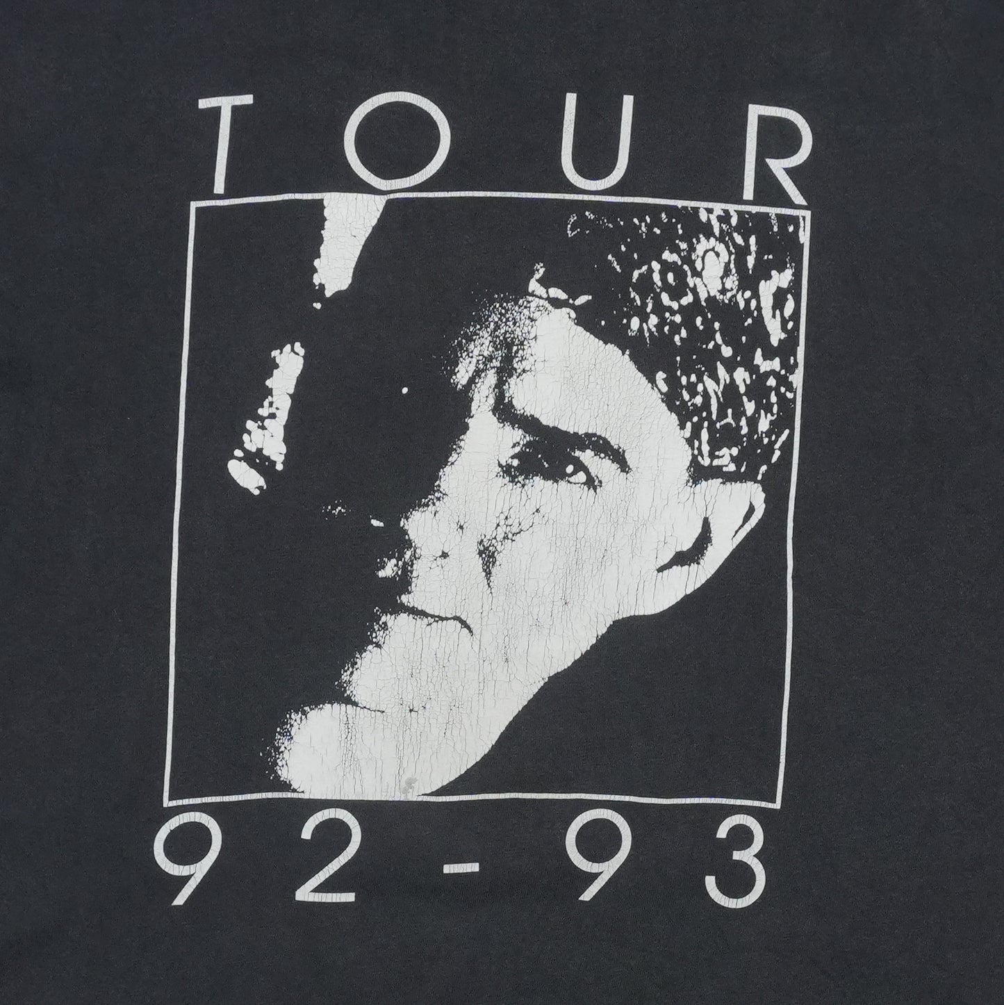 1992 Michael Hedges Tour Shirt Front Graphic