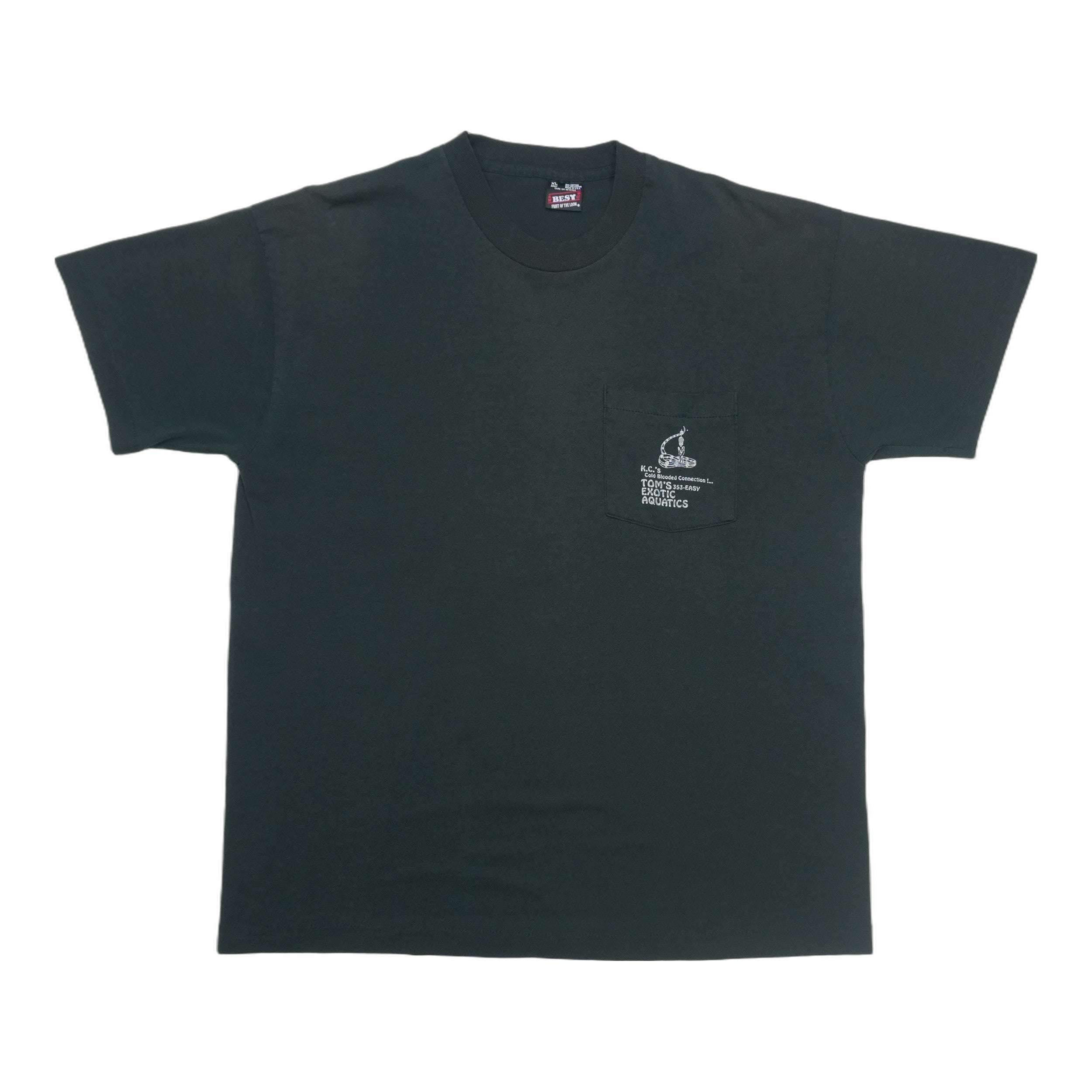 1990s Toms Exotic Aquatics Our Pets Eat The Other Guys Pets Shirt