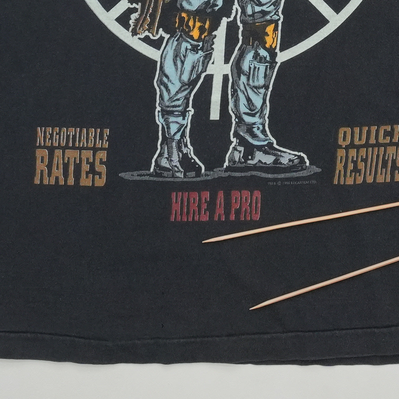 1990s Star Wars Boba Fett For Hire Shirt