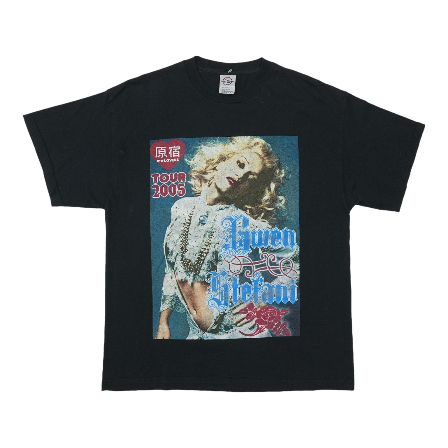 2005 Gwen Stefani Harajuku Lovers Tour Shirt Front