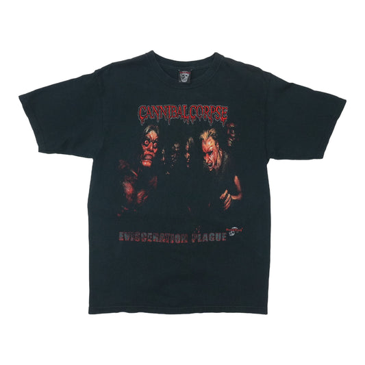 2000s Cannibal Corpse Evisceration Plague Shirt Front