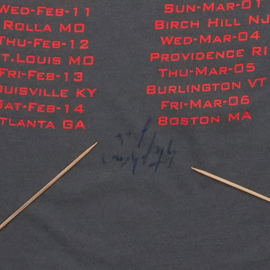 1997 Third Eye Blind Put the Past Away Tour Shirt Front Detail 2