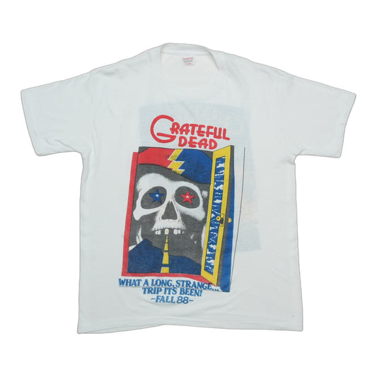 1988 Grateful Dead What A Long Strange Trip Fall Tour Shirt Front